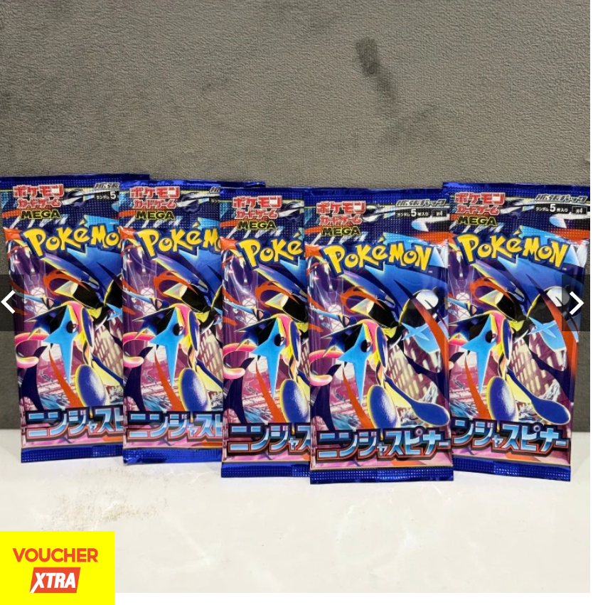 [Authentic] Pokémon Ninja Spinner M4 Booster Pack – 100% Brand New Japanese Edition